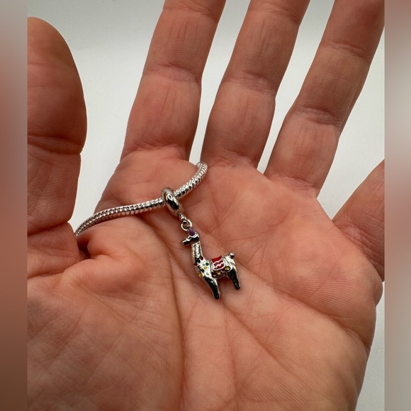 3/$15 Cute Little Alpaca Pandora-type European charm - Picture 6 of 7